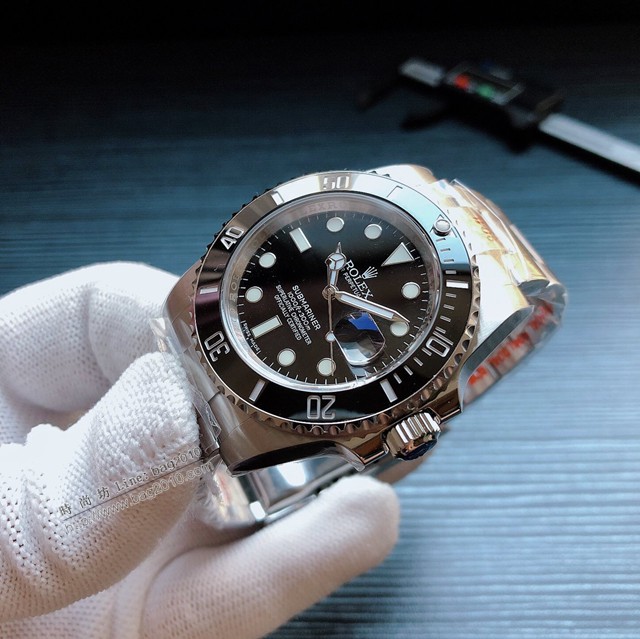 勞力士男士手錶 Rolex黑水鬼SUB-N廠V10升級版 複刻版潛航者水鬼SUB  gjs1856